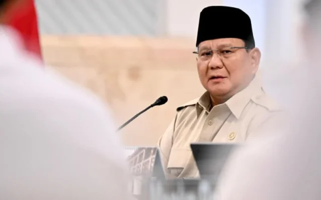 Presiden Prabowo Pimpin Siswa SD Baca Teks Sumpah Pemuda